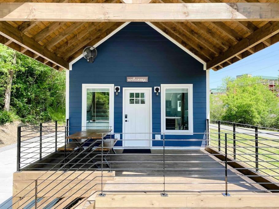 Cozy Smoky Mountain Tiny House Apartment Pigeon Forge Bagian luar foto